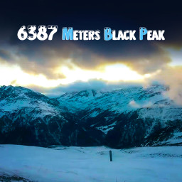 6387 Meters Black Peak